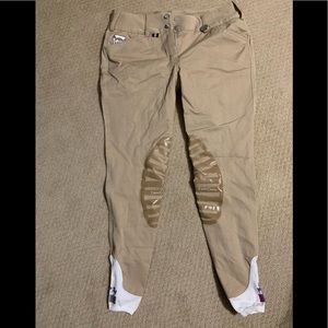 Equine Couture Riding Breeches - Tan 28